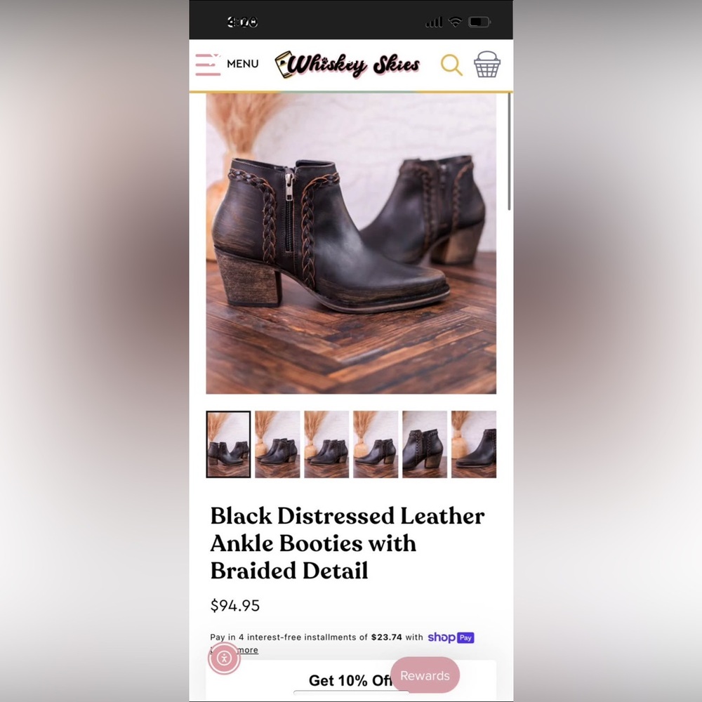 Very Volatile Black and Brown Ankle Boots with Smooth Leather Uppers